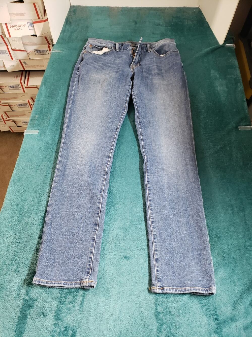Lucky Brand Jeans Size 29x32 Mens Blue Pants Stretch 121 Heritage Slim Straight